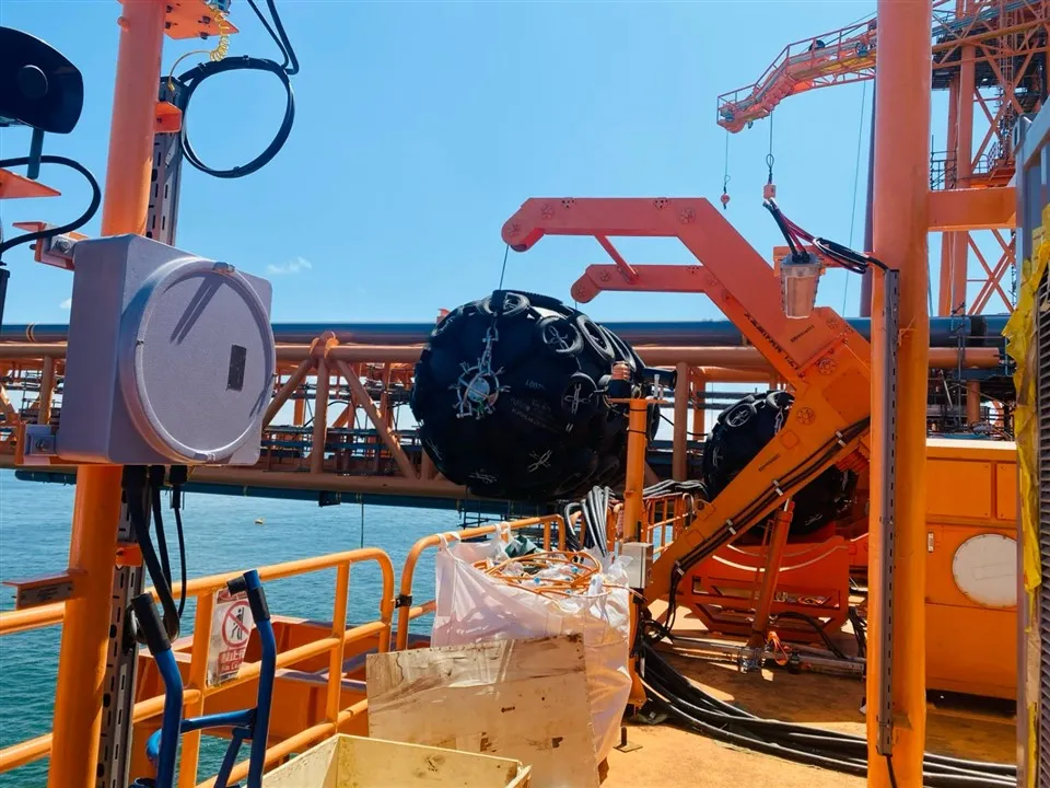 Marine Fender Crane