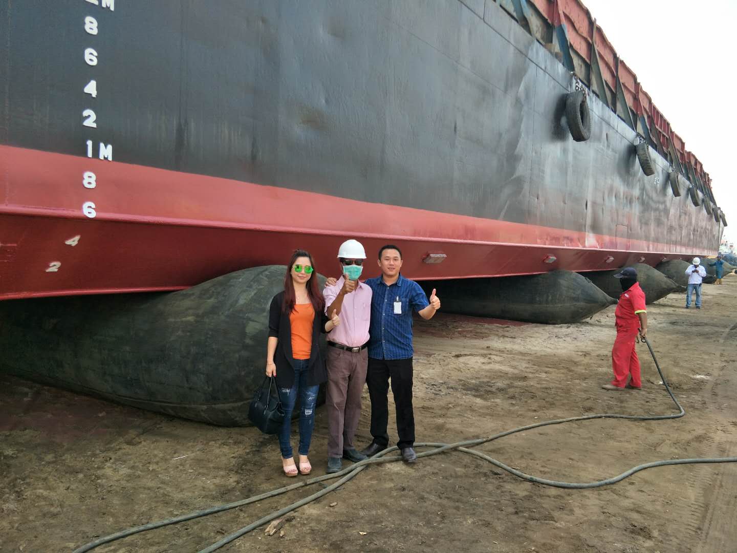 Marine Airbag: Newly-developed Ship Launching Technology Marine Airbag: Newly-developed Ship Launching Technology