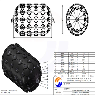 Fender pneumàtic de Yokohama 3.5x6,5m